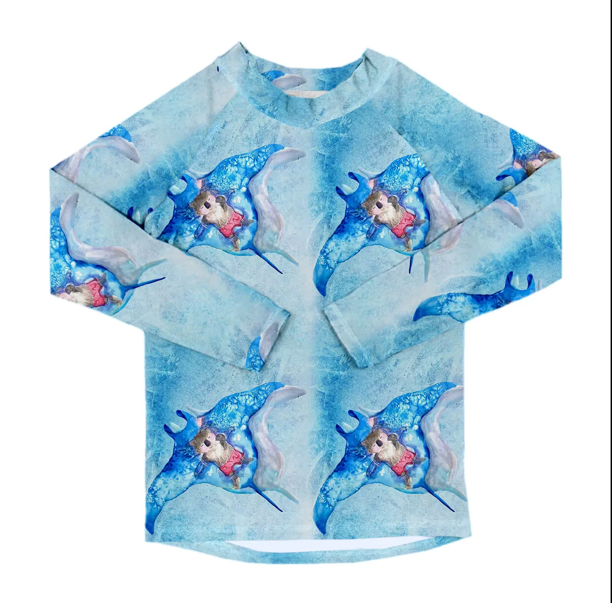 Manta Ray Koala Kids' Rash Top