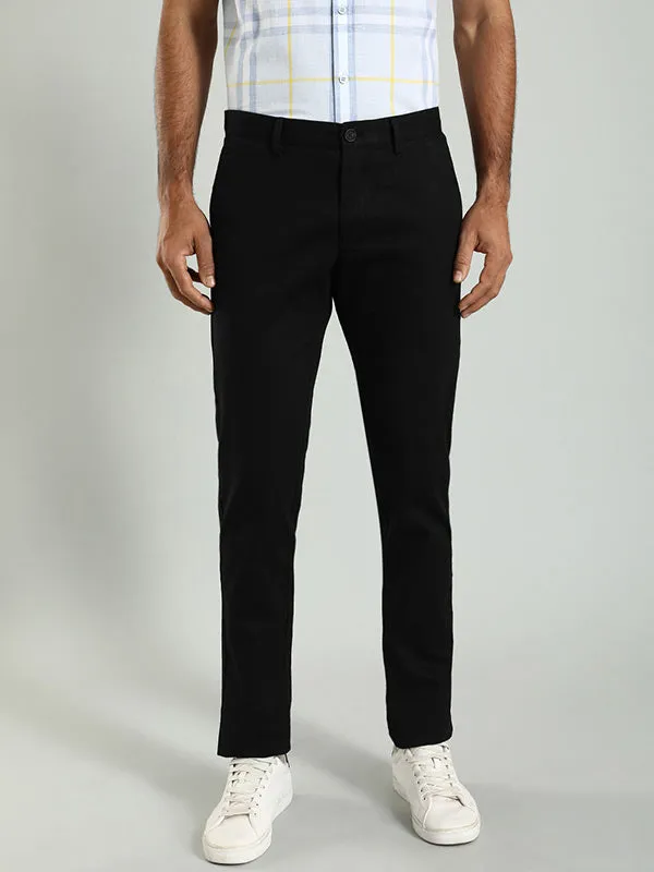 Men Brooklyn Fit Cotton Stretch Trouser