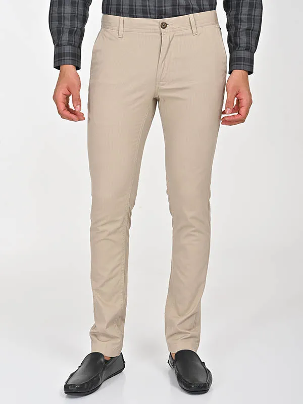 Men Brooklyn Fit Cotton Stretch Trouser