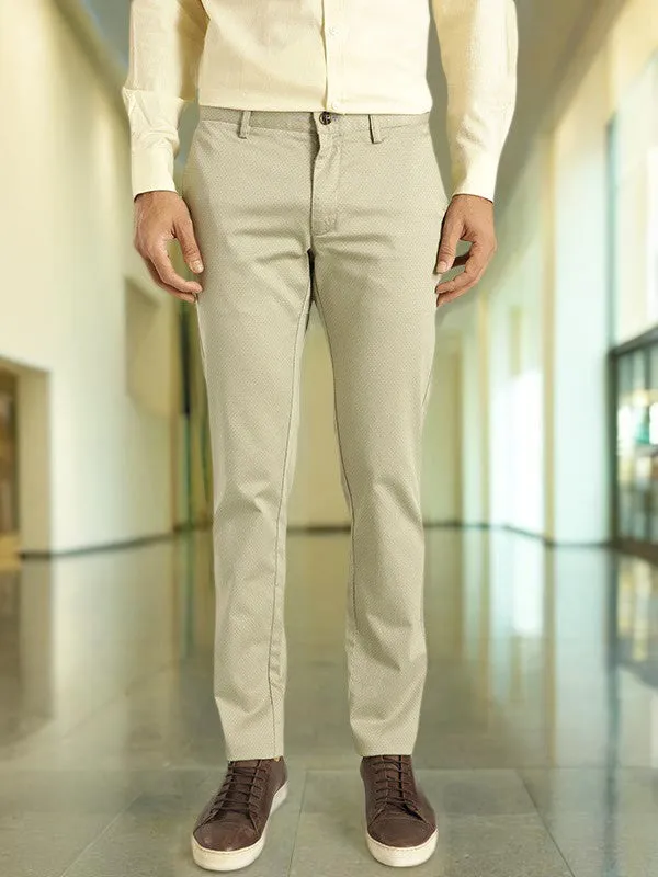 Men Brooklyn Fit Cotton Stretch Trouser