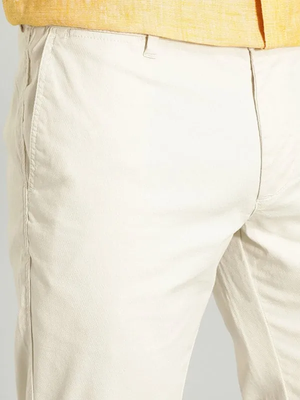 Men Brooklyn Fit Cotton Stretch Trouser