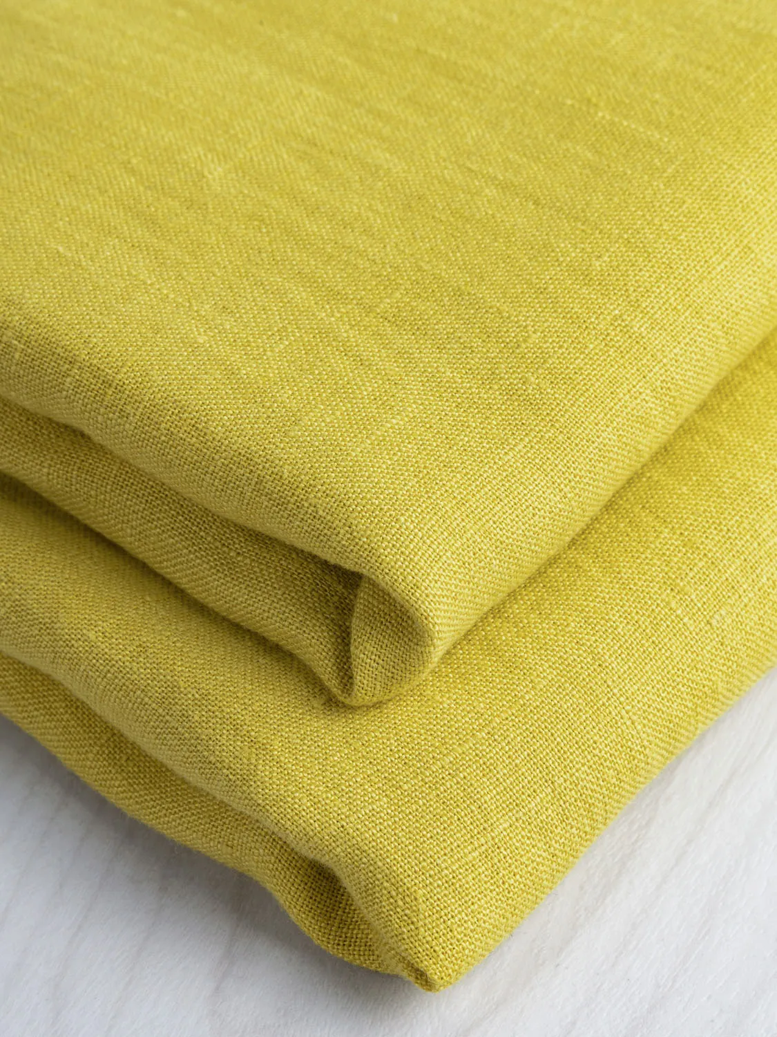 Midweight European Linen - Citron