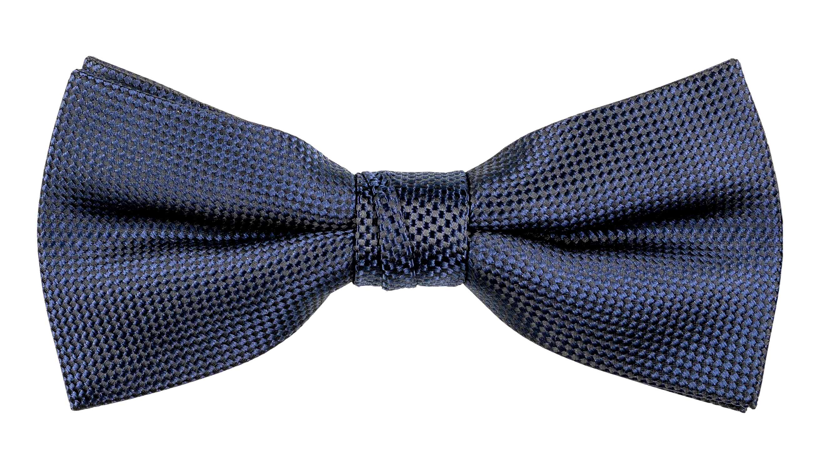 Navy Pattern Tie, Bow Tie, Handkerchief