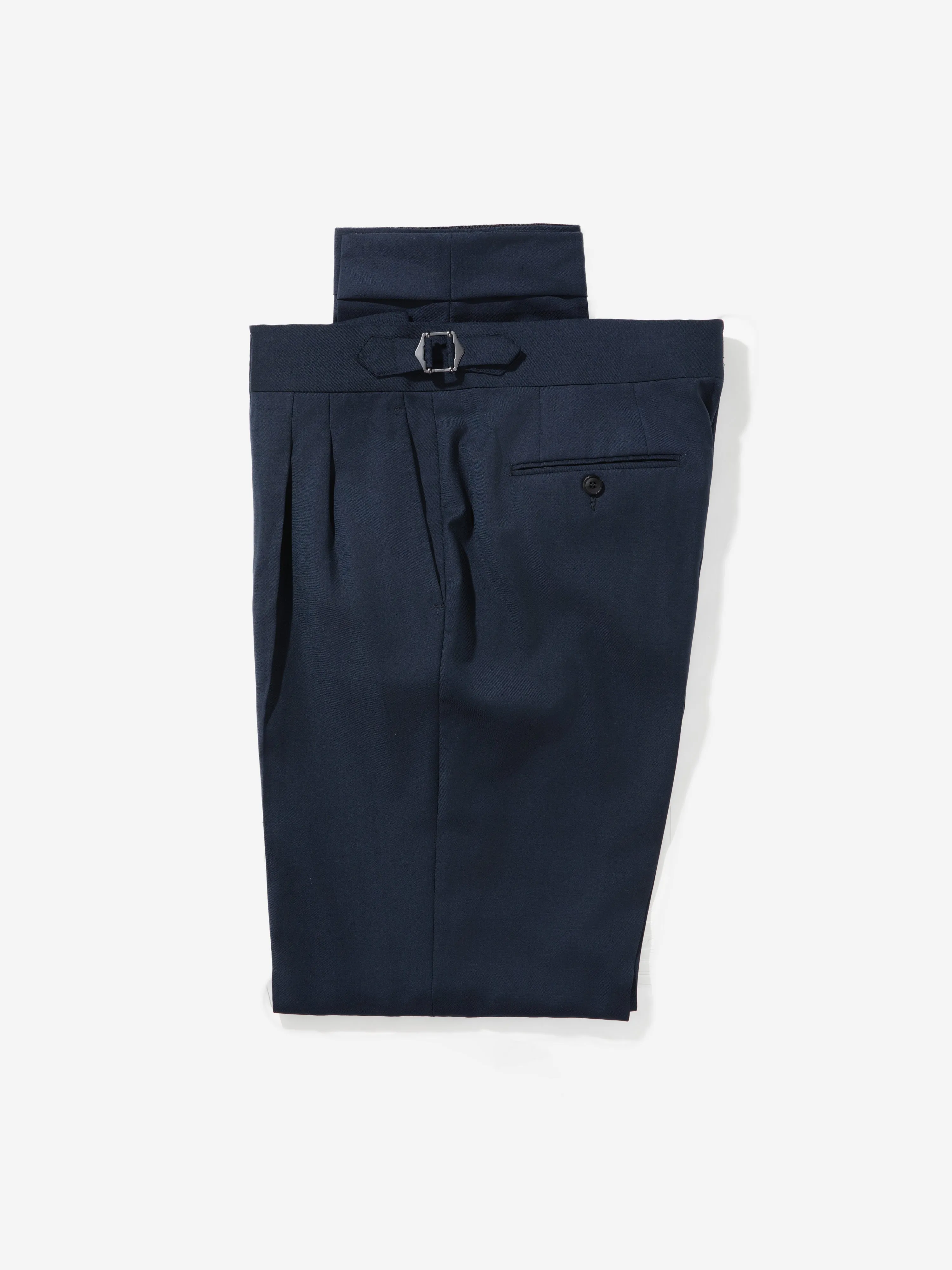 Navy S130 Wool Gurkha Trousers