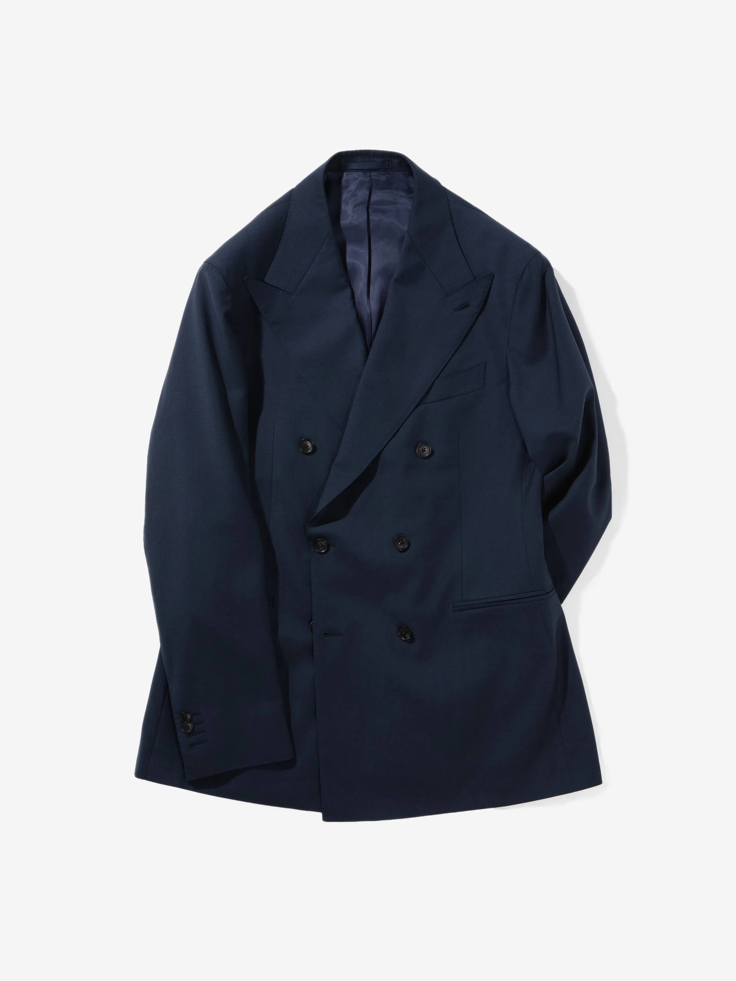 Navy S130 Wool Suit (DB)