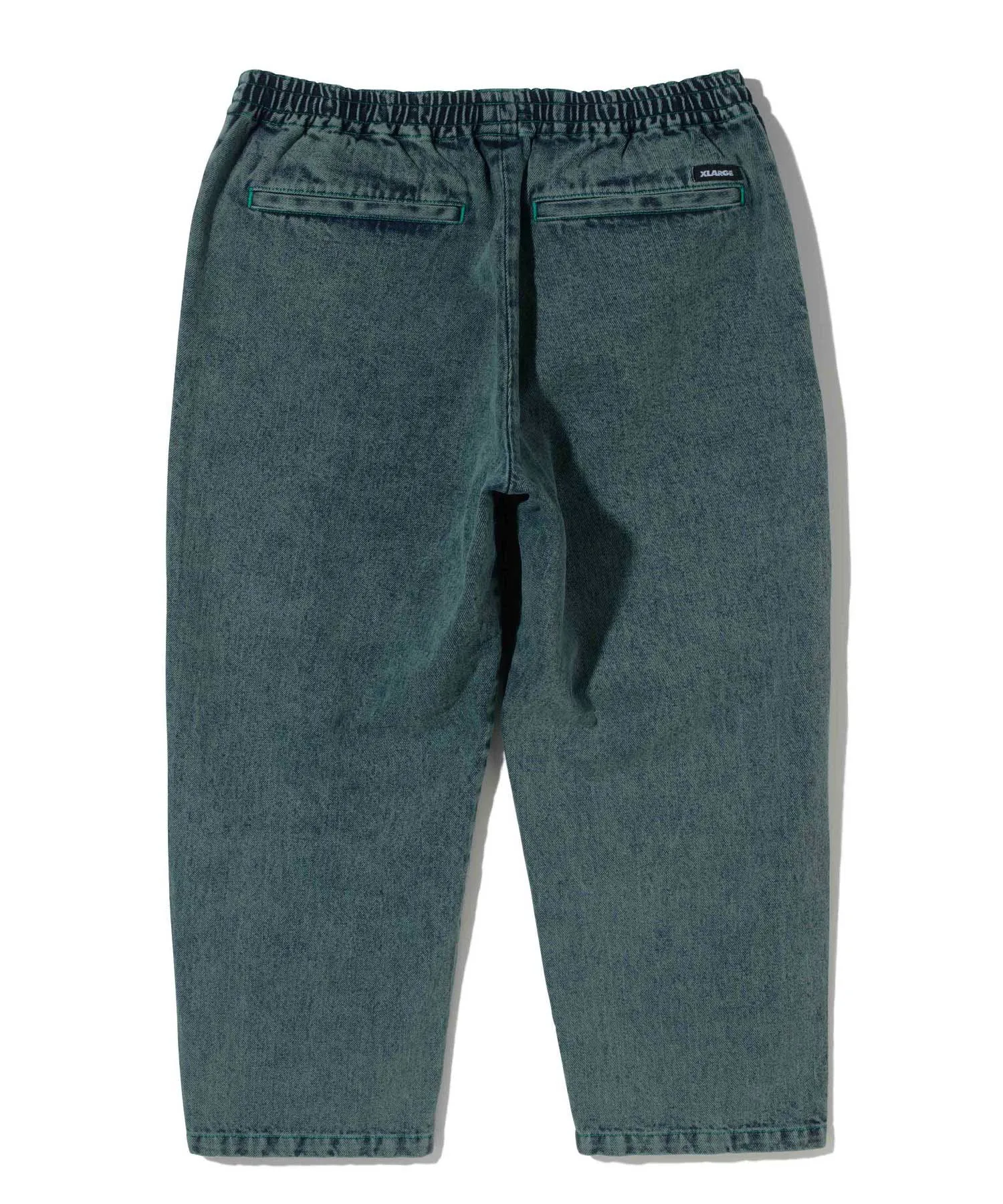 OVERDYED DENIM EASY PANTS