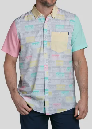 Party Mix Men's Button Down | Multi