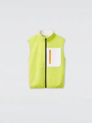 Popcorn Fleece Vest