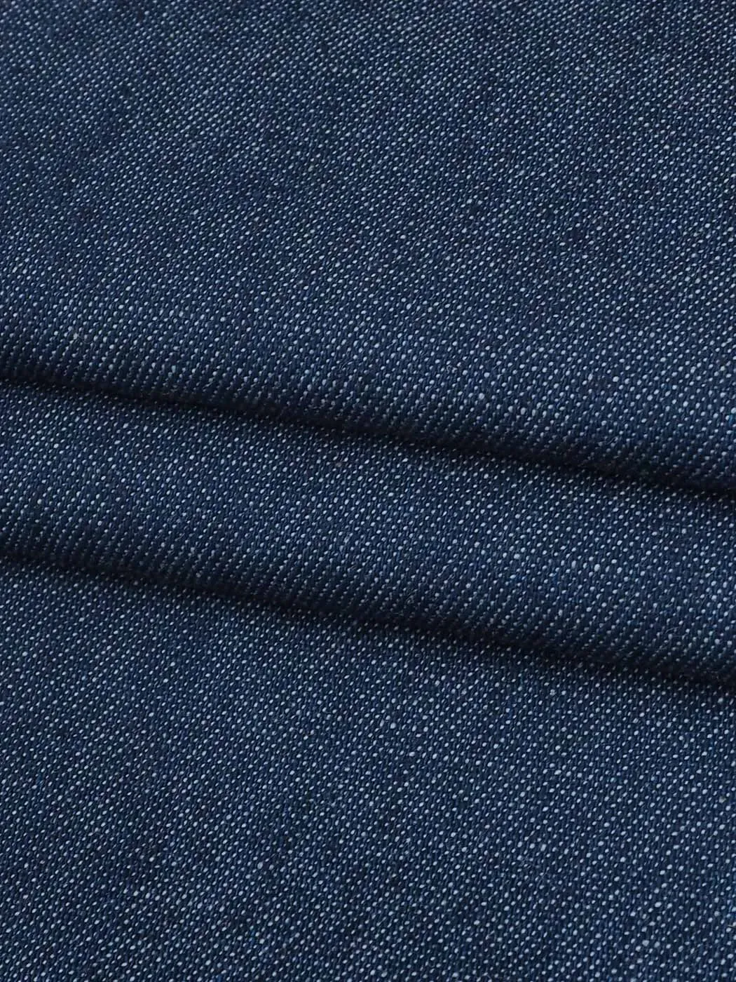 Pure Organic Cotton Mid Weight Twill Denim Fabric（ OG12017 DWR TPU ）