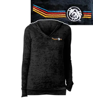 "Aquarius" Next Level Women's Burnout Hoody