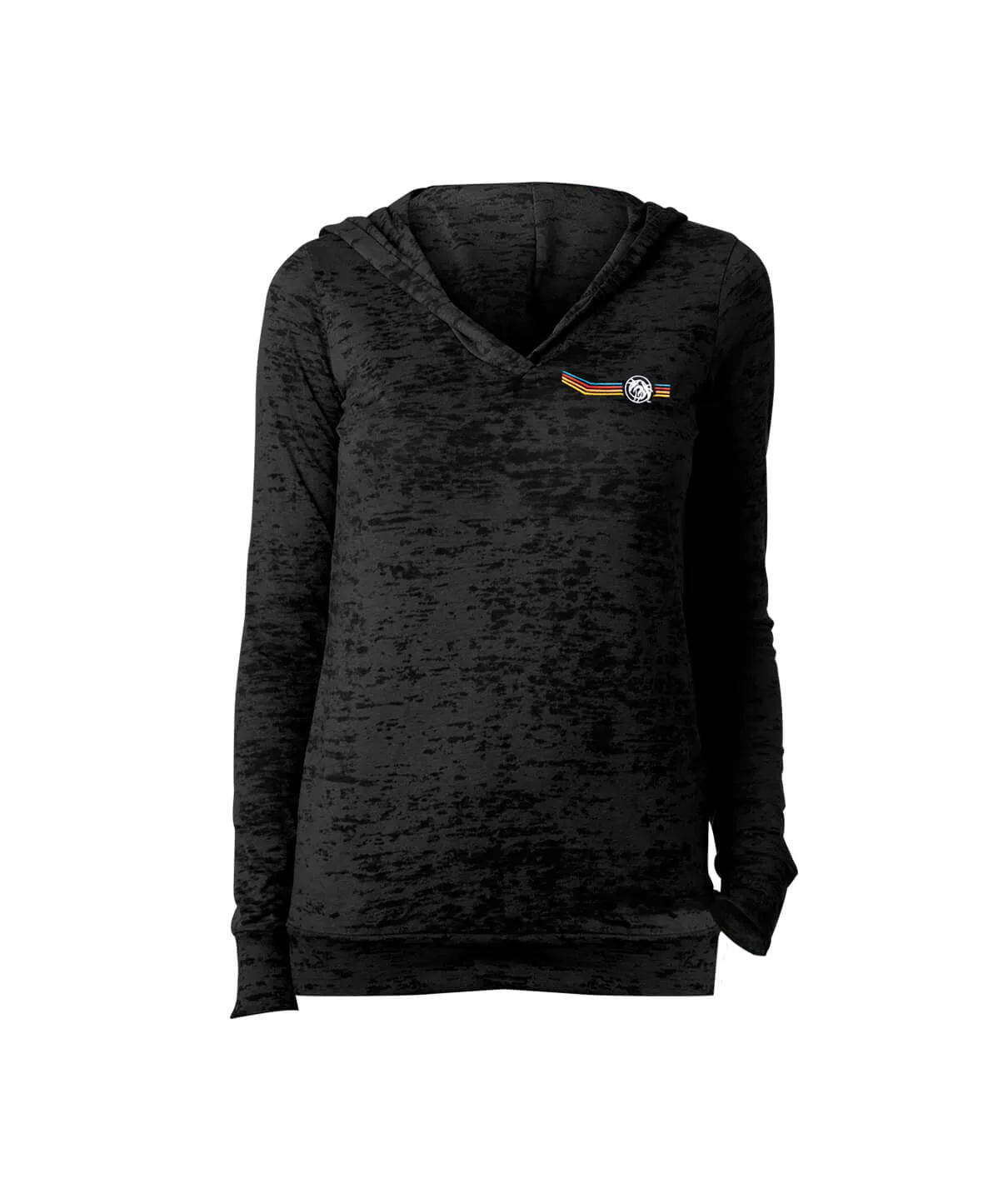 "Aquarius" Next Level Women's Burnout Hoody