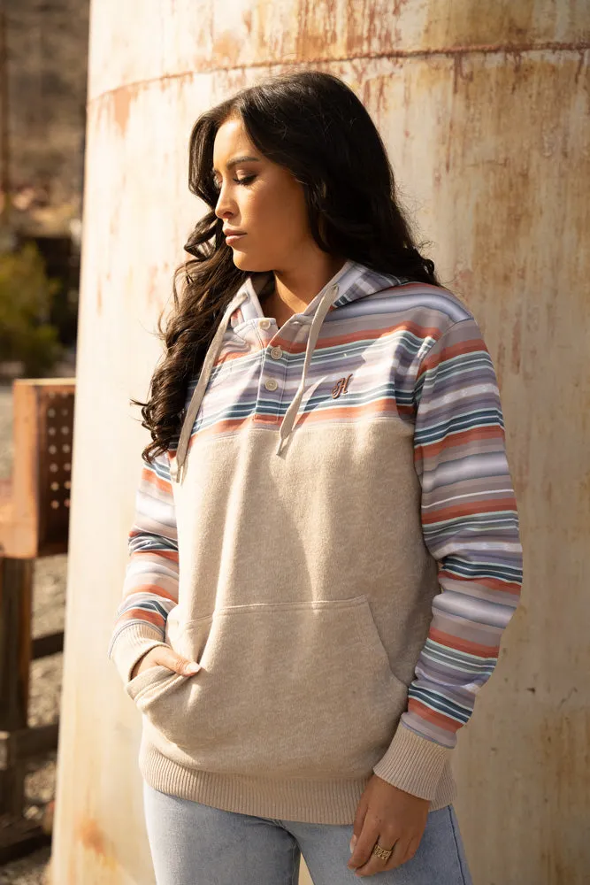 "Jimmy" Tan/Serape Hoody