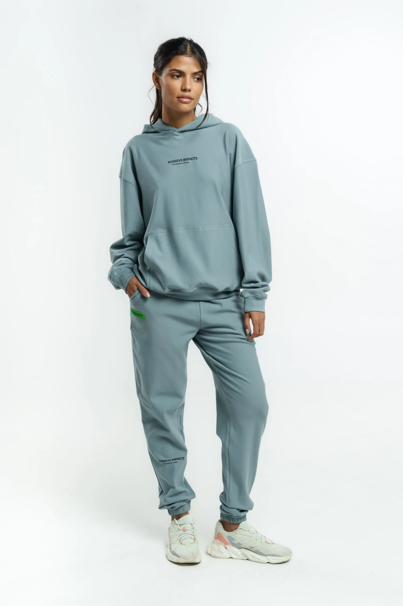 S3J024MI Organic Cotton & Bamboo Oversized Hoodie