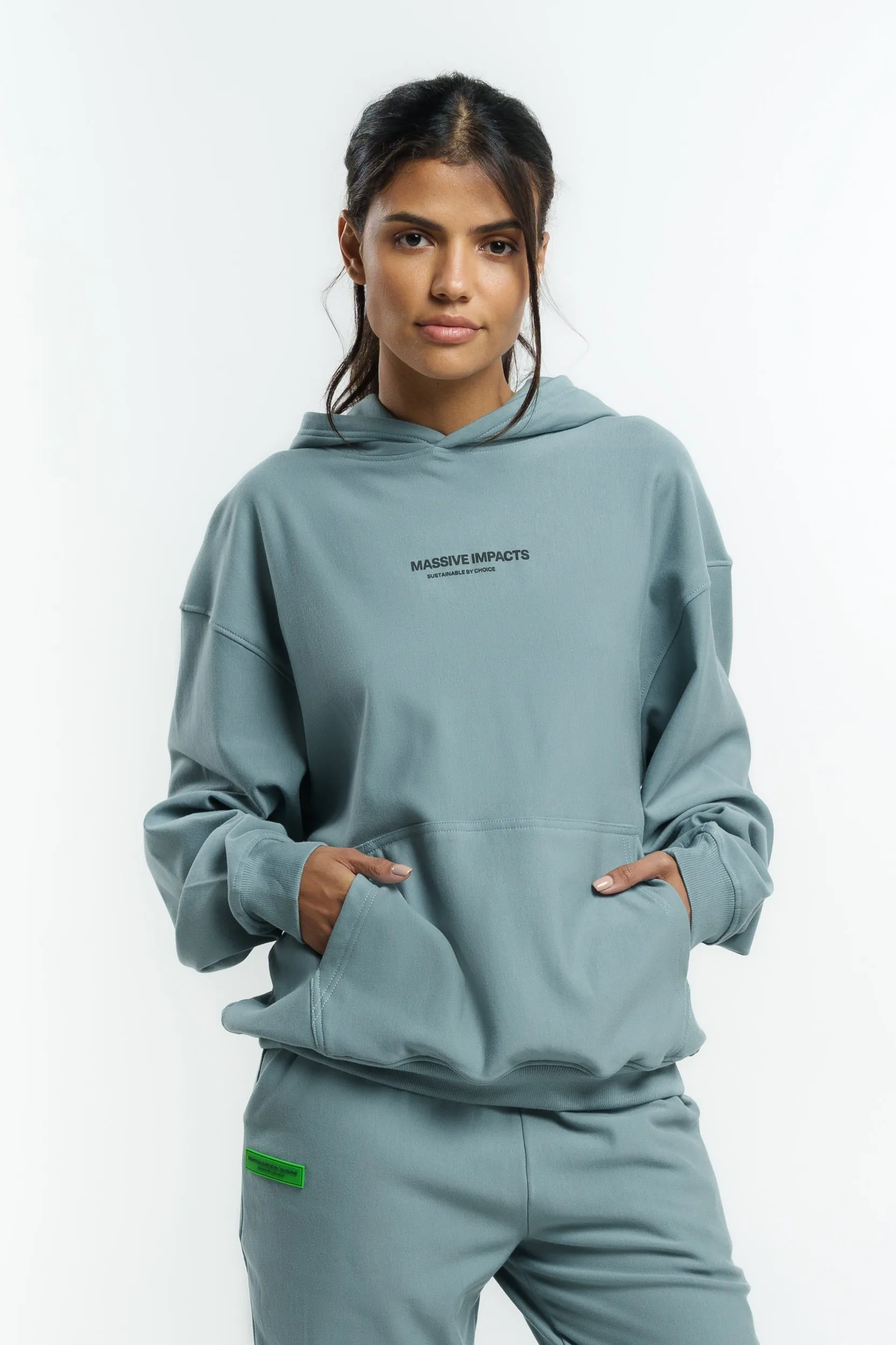 S3J024MI Organic Cotton & Bamboo Oversized Hoodie