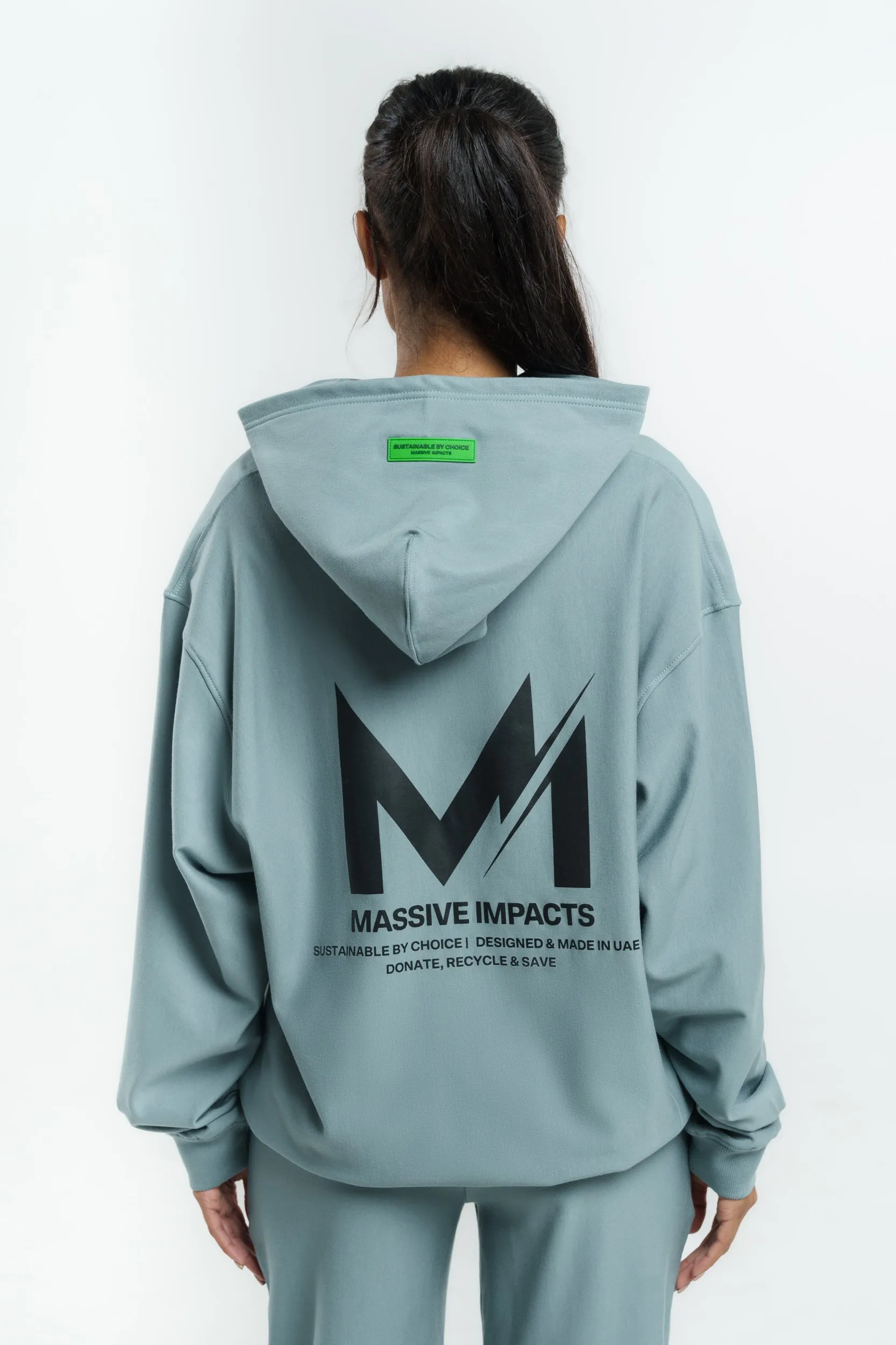 S3J024MI Organic Cotton & Bamboo Oversized Hoodie