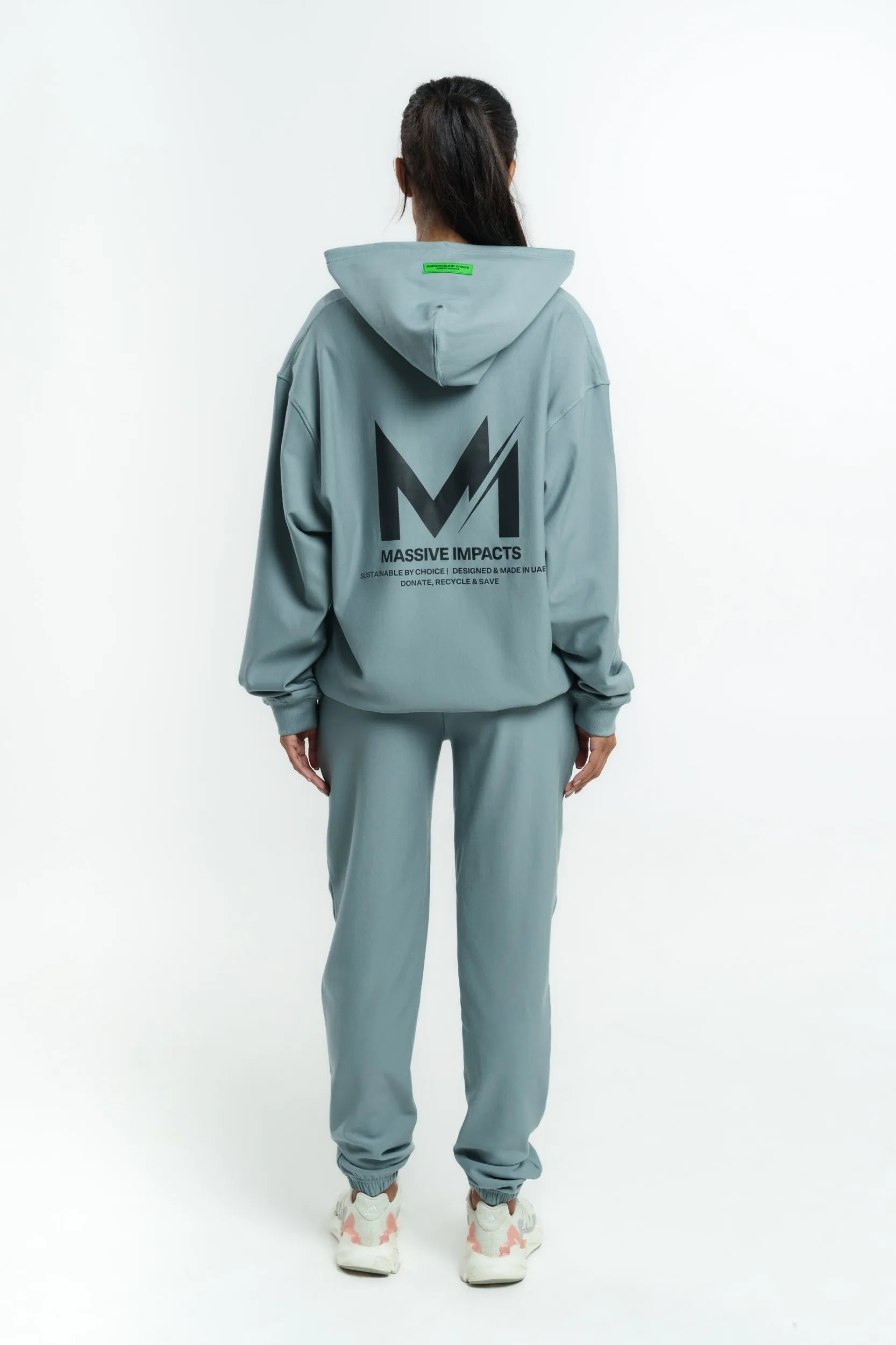 S3J024MI Organic Cotton & Bamboo Oversized Hoodie