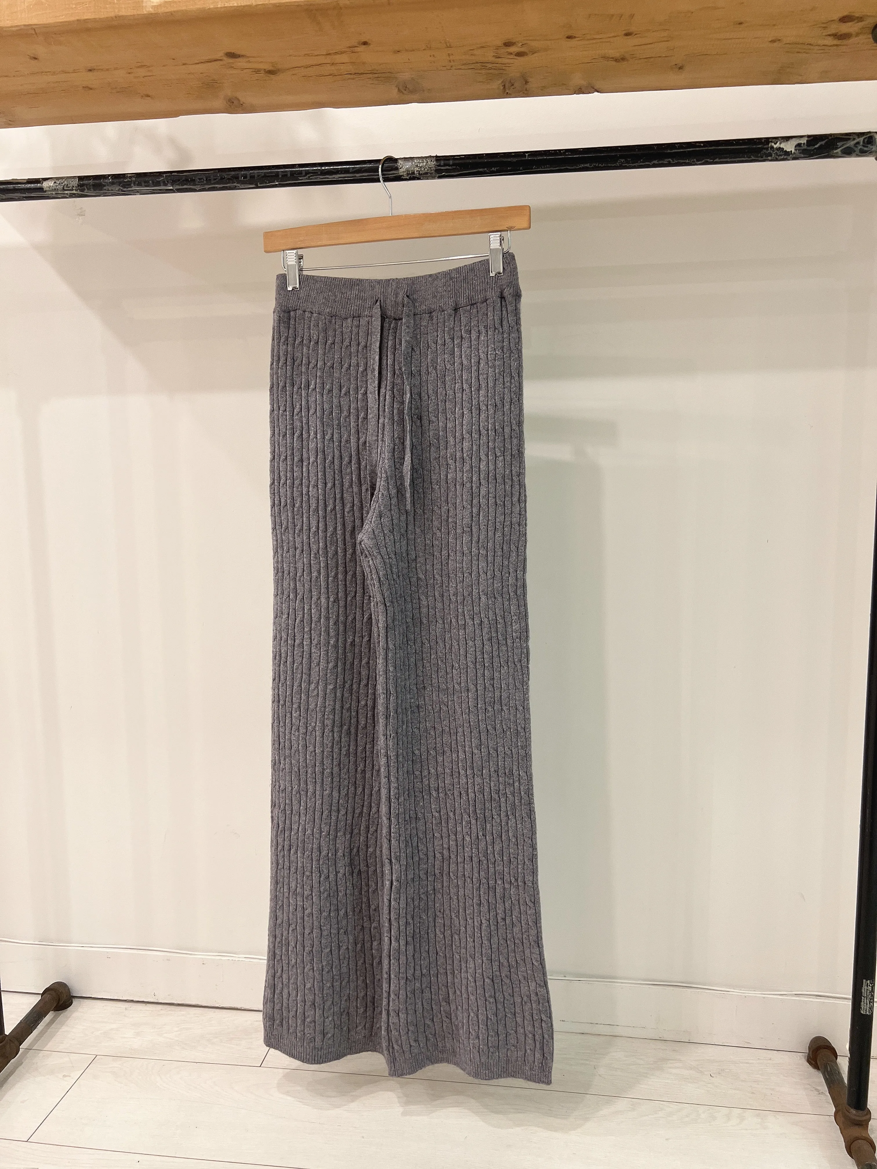 SARE Cable-knit pants