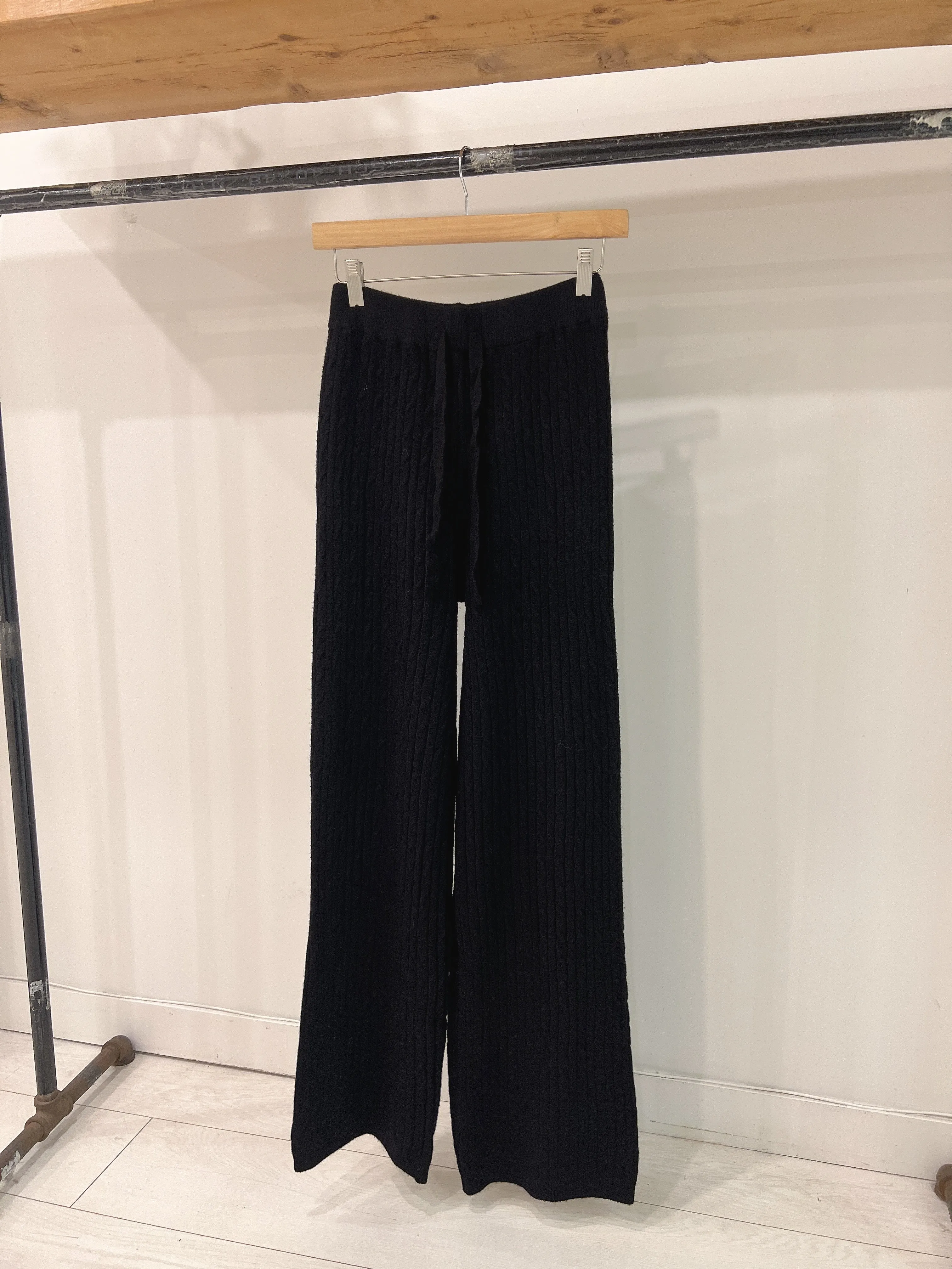 SARE Cable-knit pants