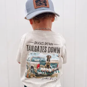 (SHORT) Tailgates Down Short Sleeve Kids Tee