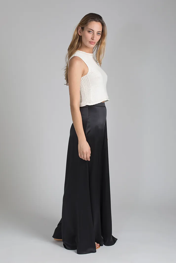 Silk Palazzo Pants