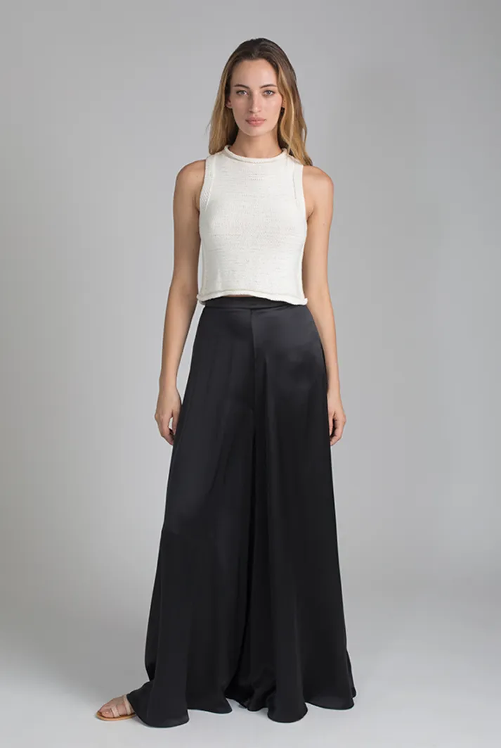 Silk Palazzo Pants