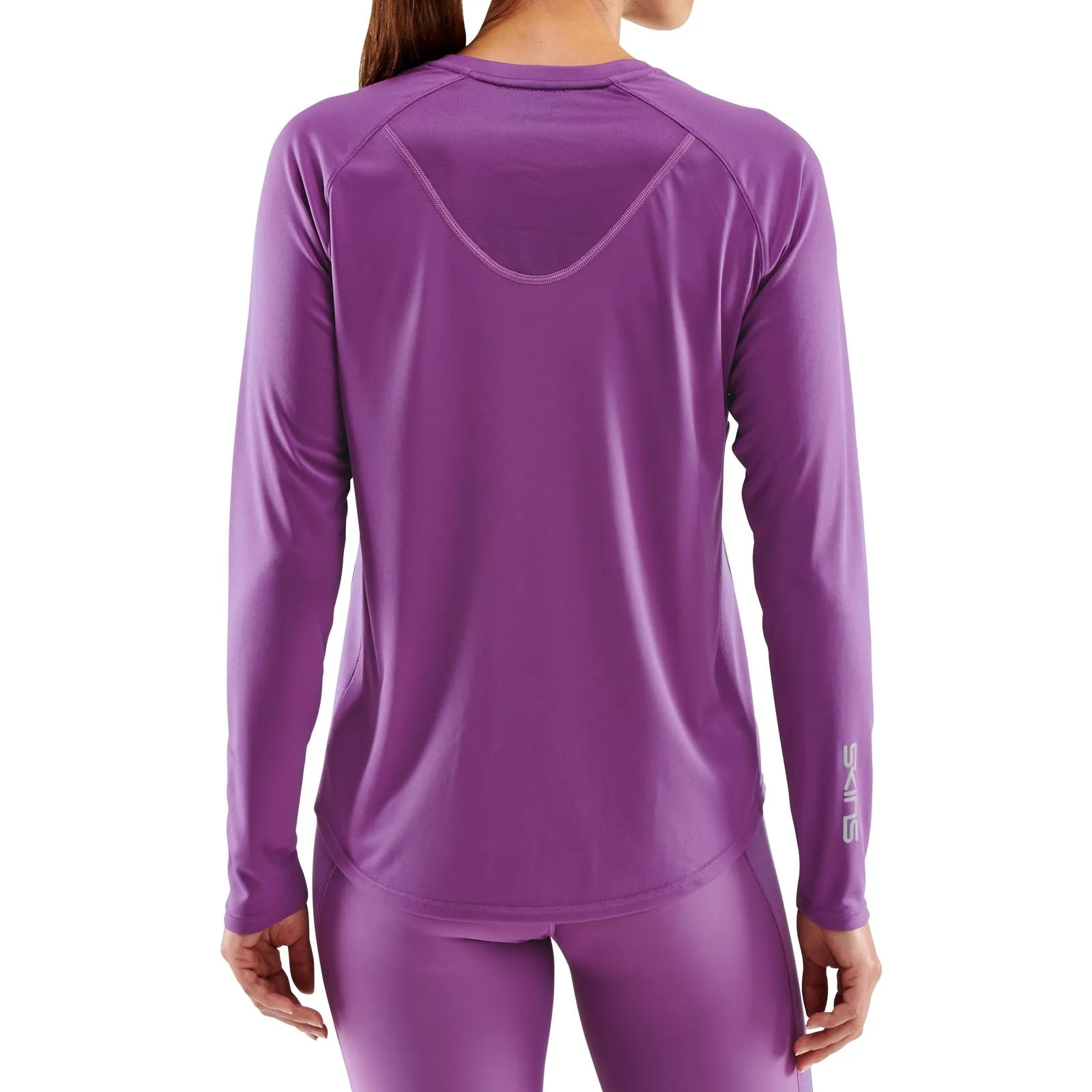 SKINS SERIES-3 WOMEN'S LONG SLEEVE ACTIVE TOP AMETHYST