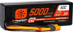 Spektrum 5000mAh 3S 50C 11.1V G2 Smart Lipo IC3