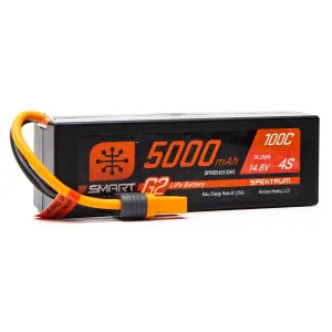 Spektrum 5000mah 4S 100C Lipo Battery IC5