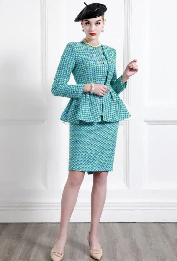 Spring Fashion Professional Hepburn Temperament Two-Piece Set