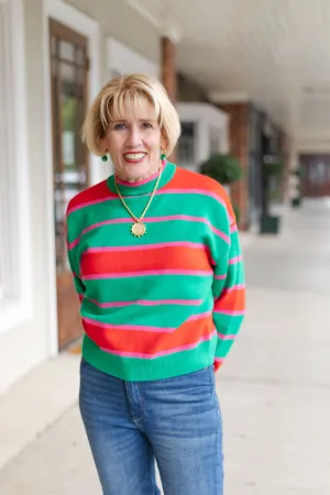 Striped Pattern Sweater