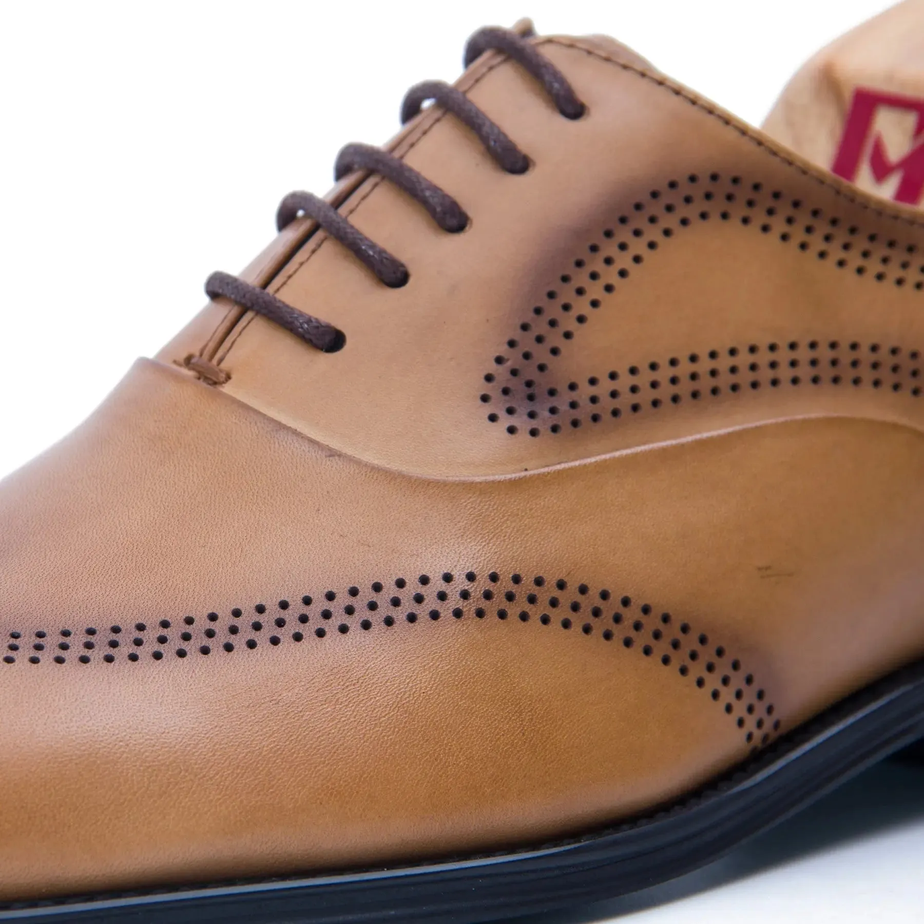 Tan Oxford dress shoes