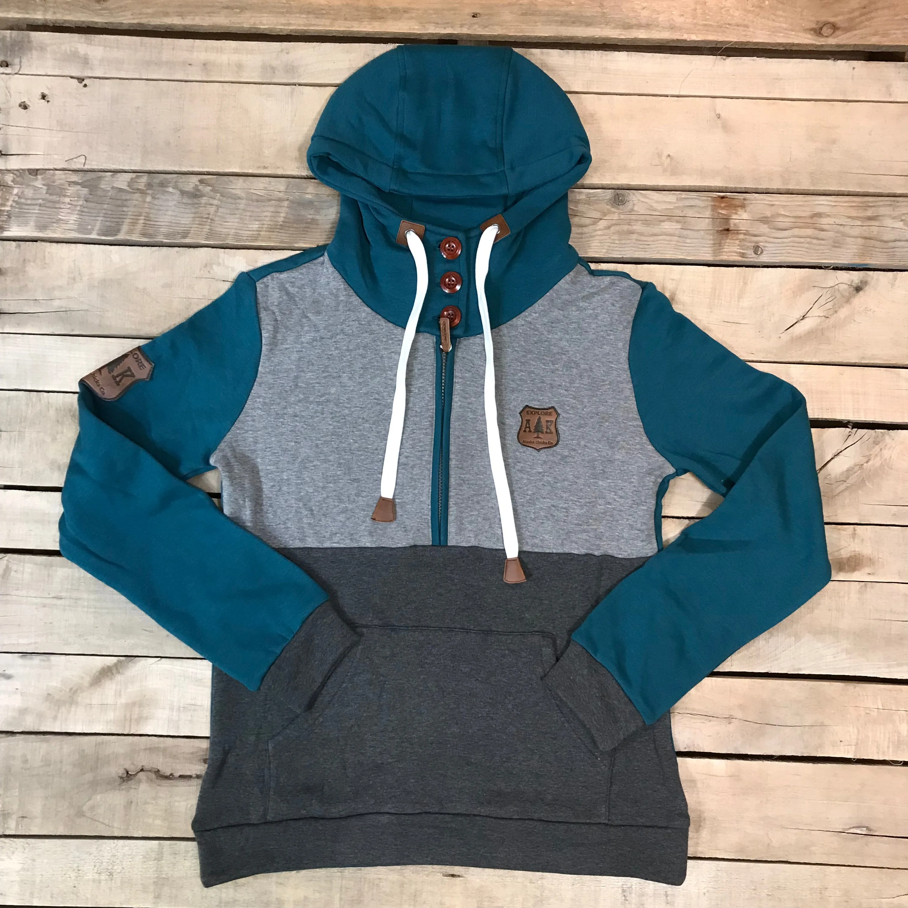 Wholesale: Split 1/2 Zip Pullover