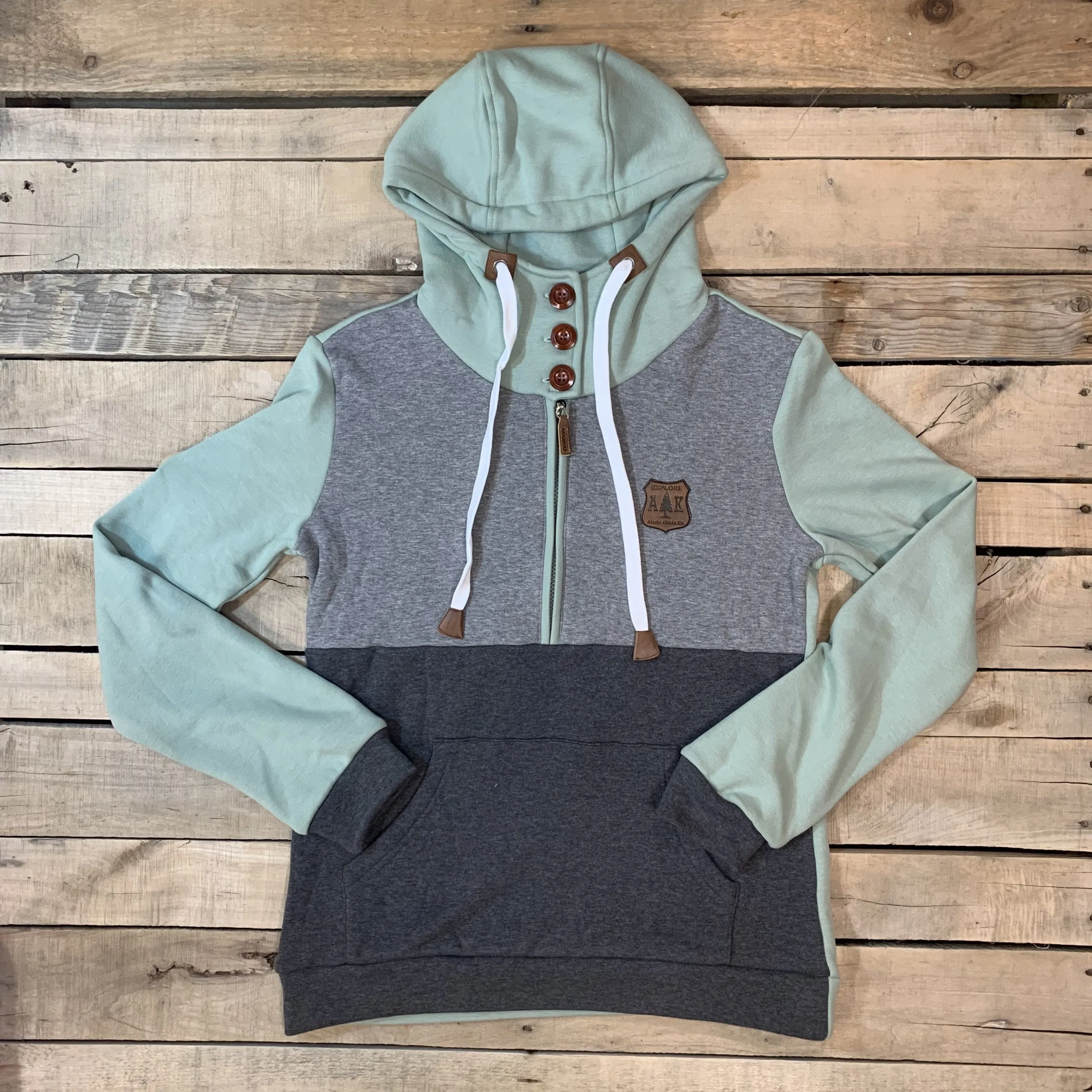 Wholesale: Split 1/2 Zip Pullover