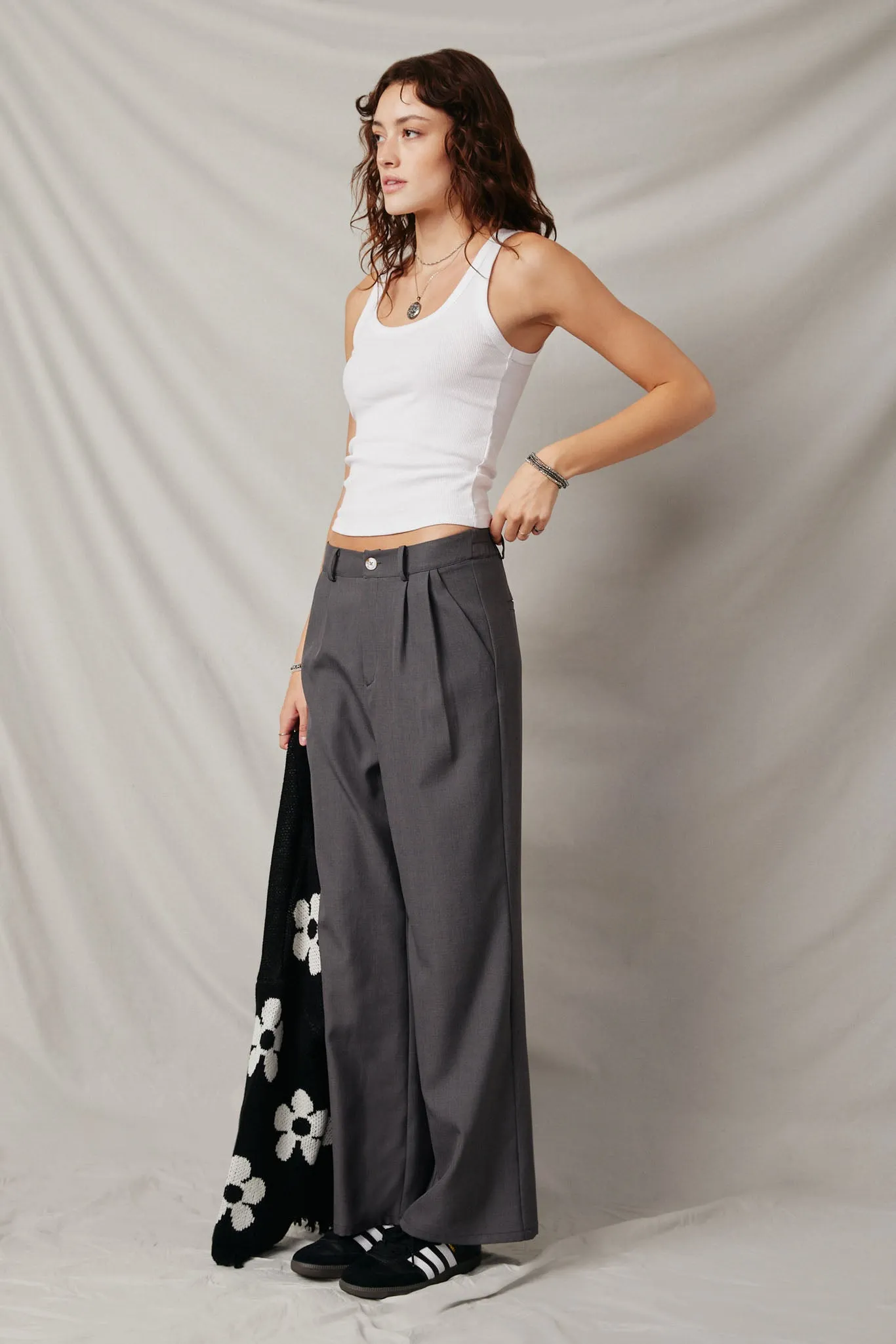 Wide Leg Trousers