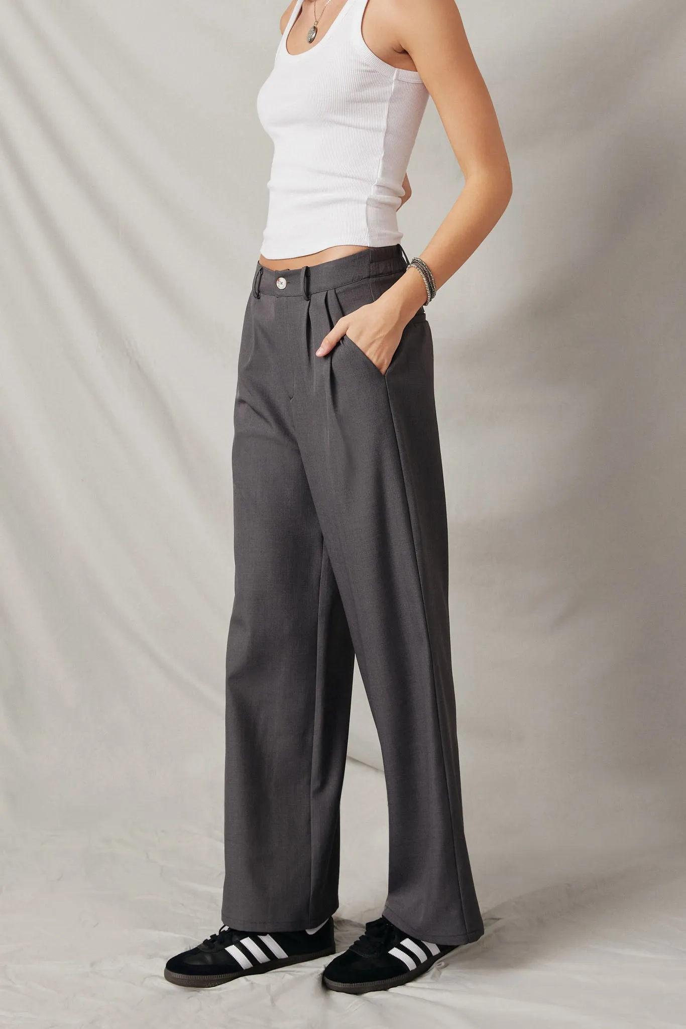 Wide Leg Trousers